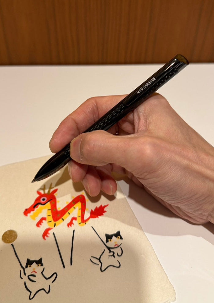 モンカーボン　ボールペン カーボンファイバーペン