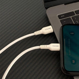 PVC MFi USB-C-Lightning 急速充電ケーブル